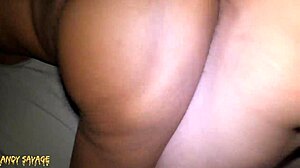 Ebony MILF Assfucked in POV Homemade