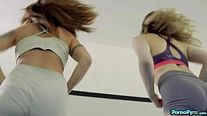 Lily Larimar and Lumi Ray Make Out After Workout!