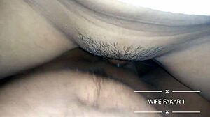 Watch this latina wife getting fucked hard in closeup