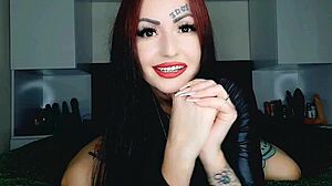 lets explore your fantasies with dominatrix nika's big strap-on