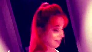 randalin plays with her fat ass and 12inch dildo