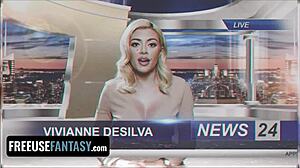 Leana Lovings Drilled by Two Horny Studs at Halloween Party Freeuse Fantasy