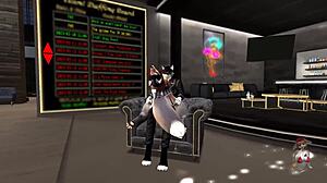 Daydreamer0581 Foxo And Asha Perform Blowjobs At Night Club Orgy