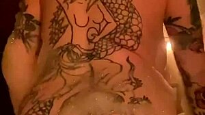 Amateur Homemade Webcam Bath Time Featuring Wet Scenes and Phone Interactions