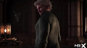 Treasureofnadia episode 103: one cock satisfies pussy harem with creampies