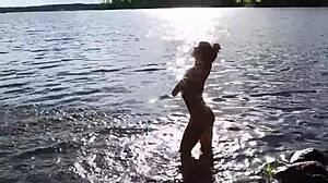 Picnic with Maria Mulberry Turns into Outdoor Naked Fun in Public