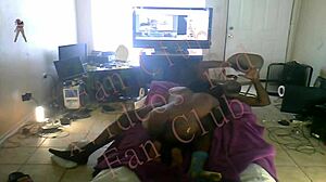 Ebony Milf Rides Ass And Pussy In Cowgirl Fucking Session