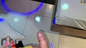 Wife arranges big cock lover to fuck her ass while husband watches