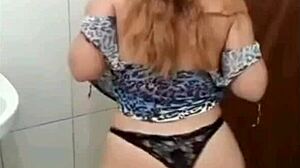 Throwback Compilation of February 2020 Featuring Exhibitionism, Striptease in Lingerie, Shower Scenes with Booty