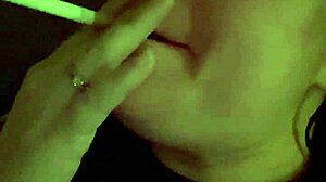 Watch This Smoking MILF Confess Her Masturbation Addiction!