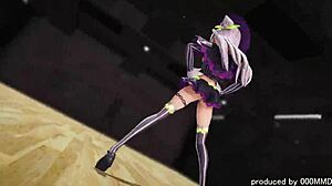 Hololive Murasaki Shion stars in steamy 3D hentai dream. Her animated moves captivate!