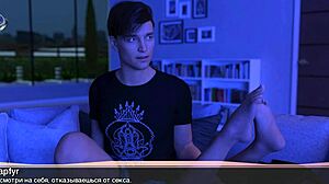 Watching Adult Movie With Stepsister Leads To Intense Fucking And Orgasms.