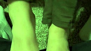 Is Dylan Teasing a Footjob in Sweatpants?