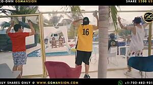 Three Latina Girls Suck Dildo Like It's Real