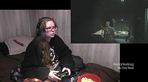 Watch her strip in Resident Evil 2?