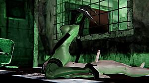 Chatting about cuming inside witch gruntilda on halloween night in 3d porn