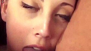 Young petite girl with big tits gets her pussy licked before riding a massive black cock in intense assfucking session