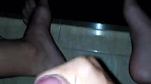 I cum on the sofa after jerking off