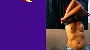 senhora pimenta smokes cigar, sucks two