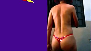 senhora pimenta smokes cigar, sucks two