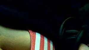 colombian latina girl shows off her nice big tits in sexy way.