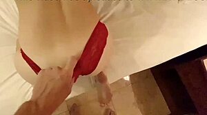 Young beauty passionately fucks in hotel