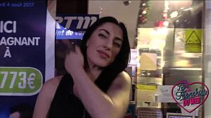 sabrina, the brunette slut, wants to fuck right now?