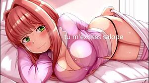 i give jerk off instructions in hentai with iceplay petplay cbt