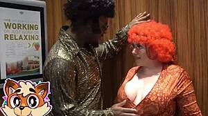 Finnysplayhouse diva Mandi May gets pounded by big black cock after disco