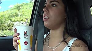 Teen Latina With Braces Rims Gets Fucked In Studio!