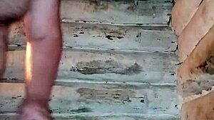 he jerks off and bangs anal with huge dick then sucks it