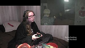 Watch her strip in Resident Evil 2?