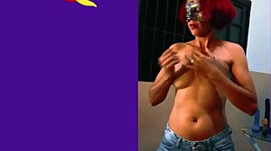 senhora pimenta smokes cigar, sucks two