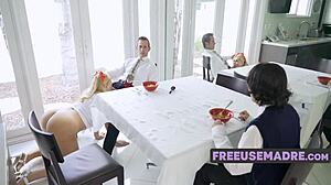 Old MILF Serves All Men in Traditional Family with RAW PASSION.