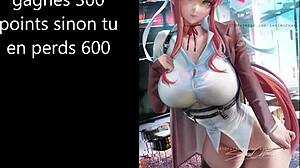 i give jerk off instructions in hentai with iceplay petplay cbt