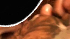 The tongue glides over dirty feet, savoring every inch in this intimate fetish encounter.