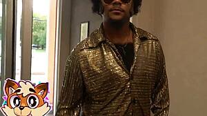 Finnysplayhouse diva Mandi May gets pounded by big black cock after disco