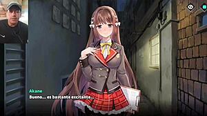 hot girls in akane city getting wild in this hentai game