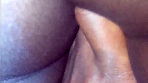 wet african girl in nairobi gets fingered during horny masturbation session