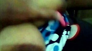 Sri Lankan babe flaunts her big tits intensely