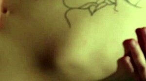 Petite Mary is tied up for gagging and choking fun