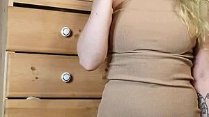 Asian Lady Enjoys Smoking Cigarette