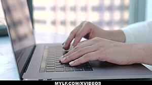 Kit Mercer Teases Student with Pussy Games