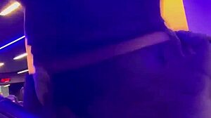 No Bra Jogger Masturbates Watching Hot Runner