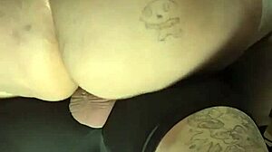 wife rides her husband after his intense workout session