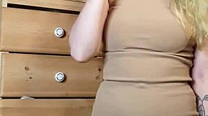 Asian Lady Enjoys Smoking Cigarette