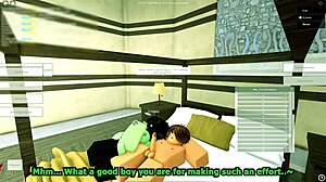 a hot night with goblin girl