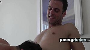 Gay Cutie Devours Trans Man's Booty and Pussy!