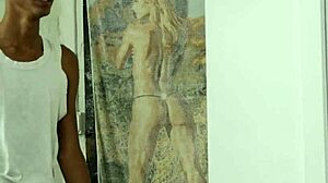 Skinny Boy's Asshole Plowed While He Watches