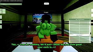 a hot night with goblin girl